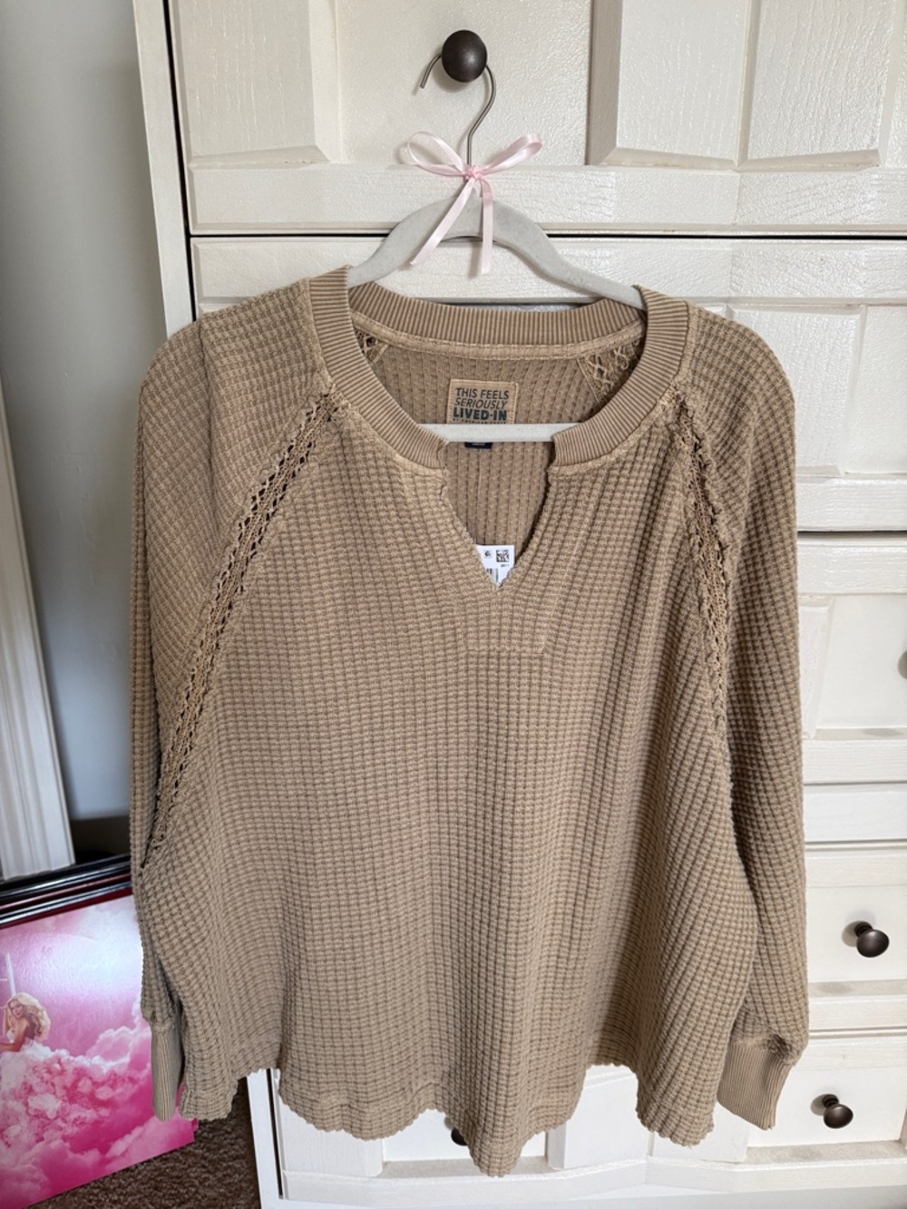 Tan American Eagle Sweatshirt